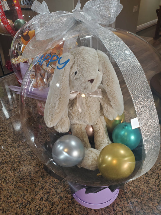 Bunny Stuffed Animal Balloon