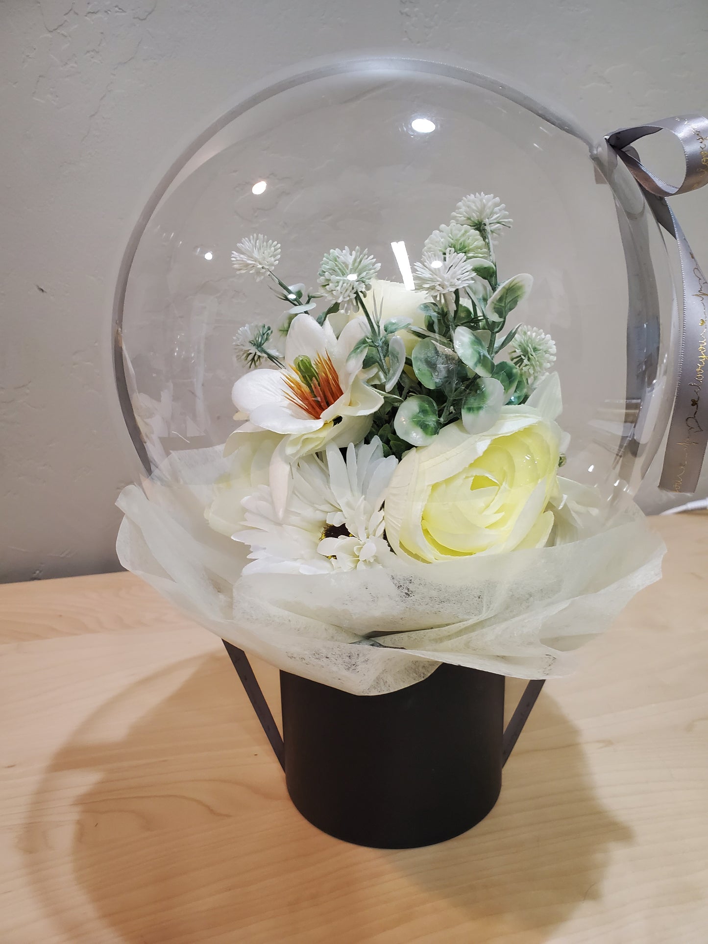 Eternal / Flower Bouquet Balloon/White