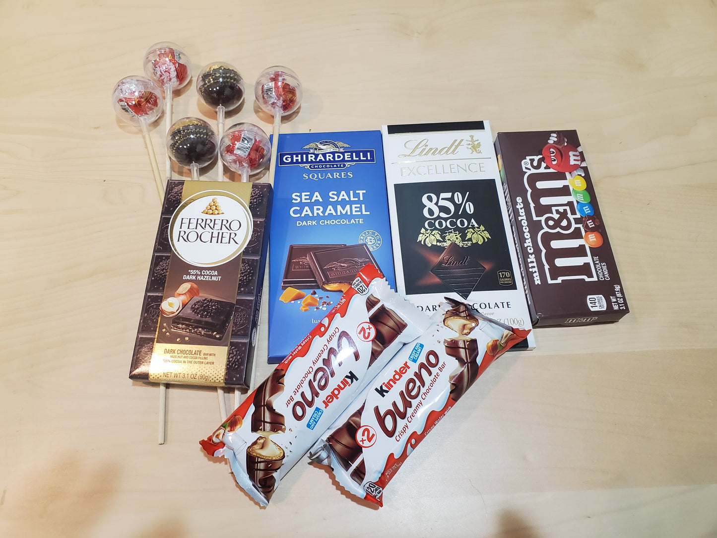 I Love You Bear with Chocolates