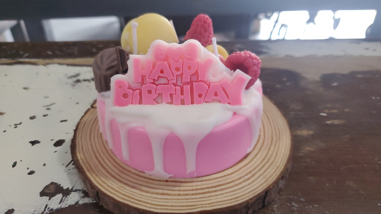 Mini Birthday Candle Cake