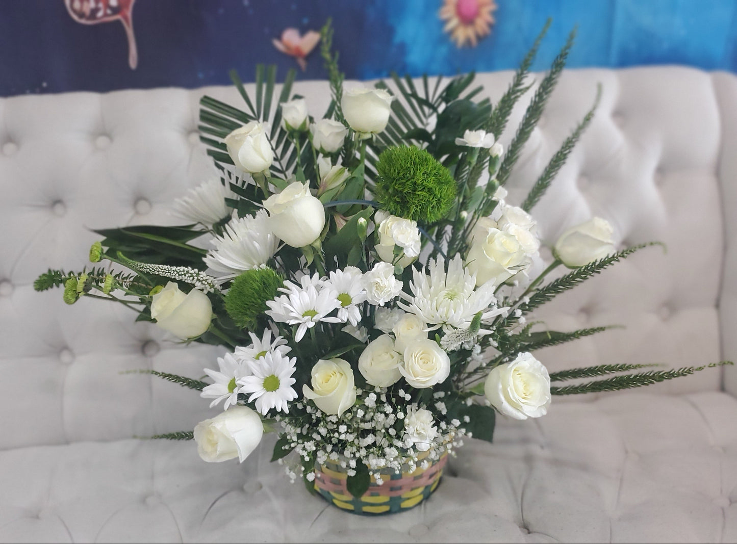 Comfort Basket/ Fresh Cut Flowers
