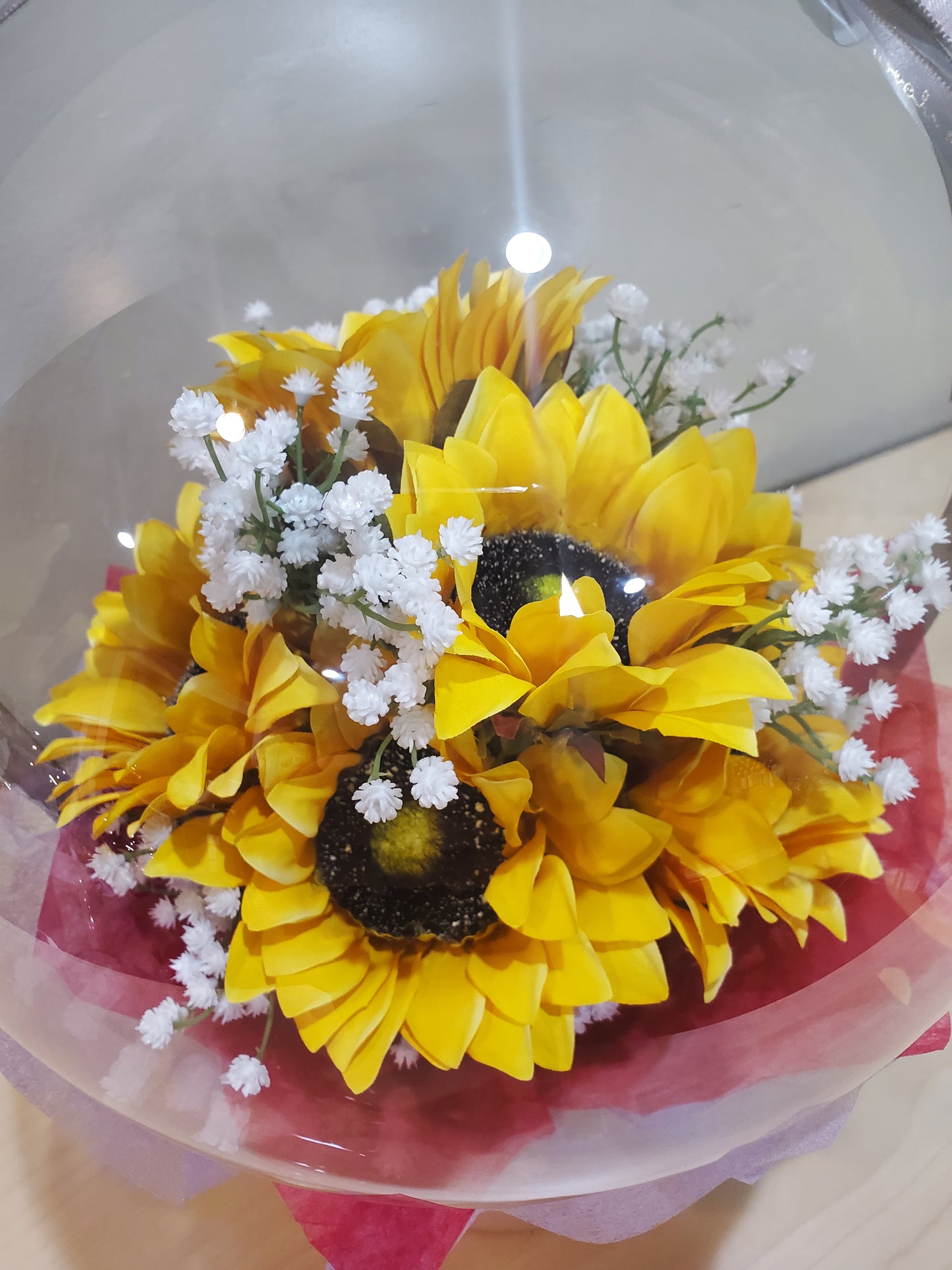 Sunflowers in Balloon