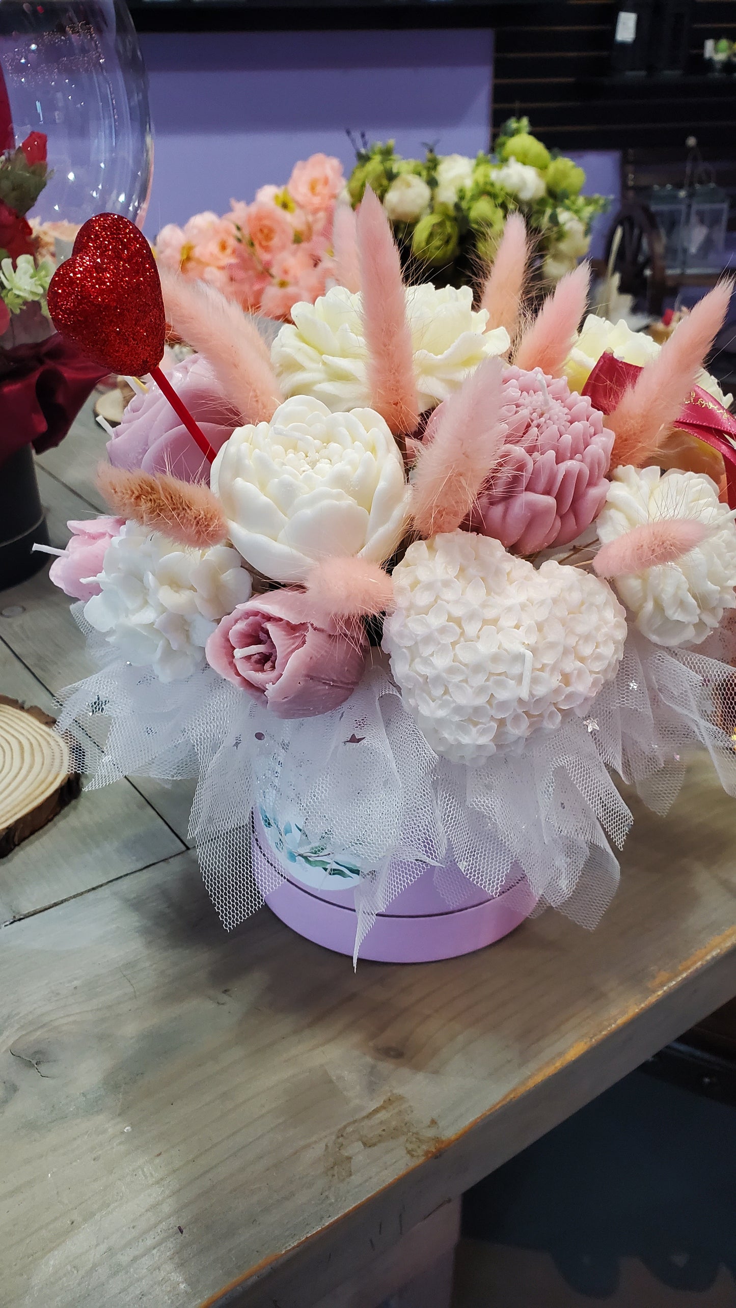 Candle Bouquet/ Personalized options