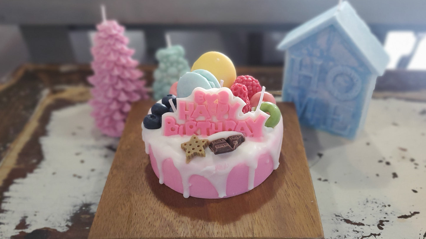 Mini Birthday Candle Cake