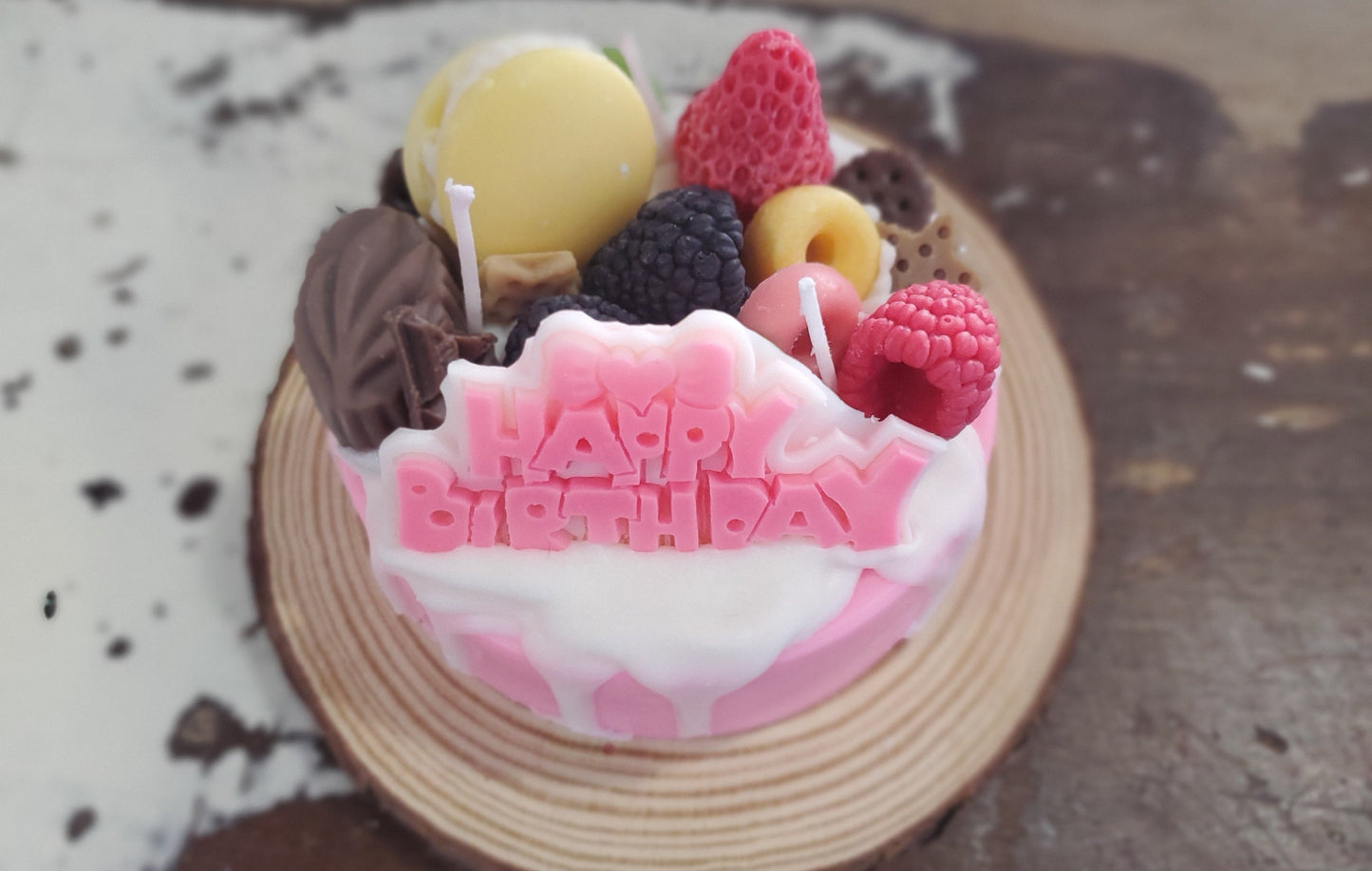 Mini Birthday Candle Cake