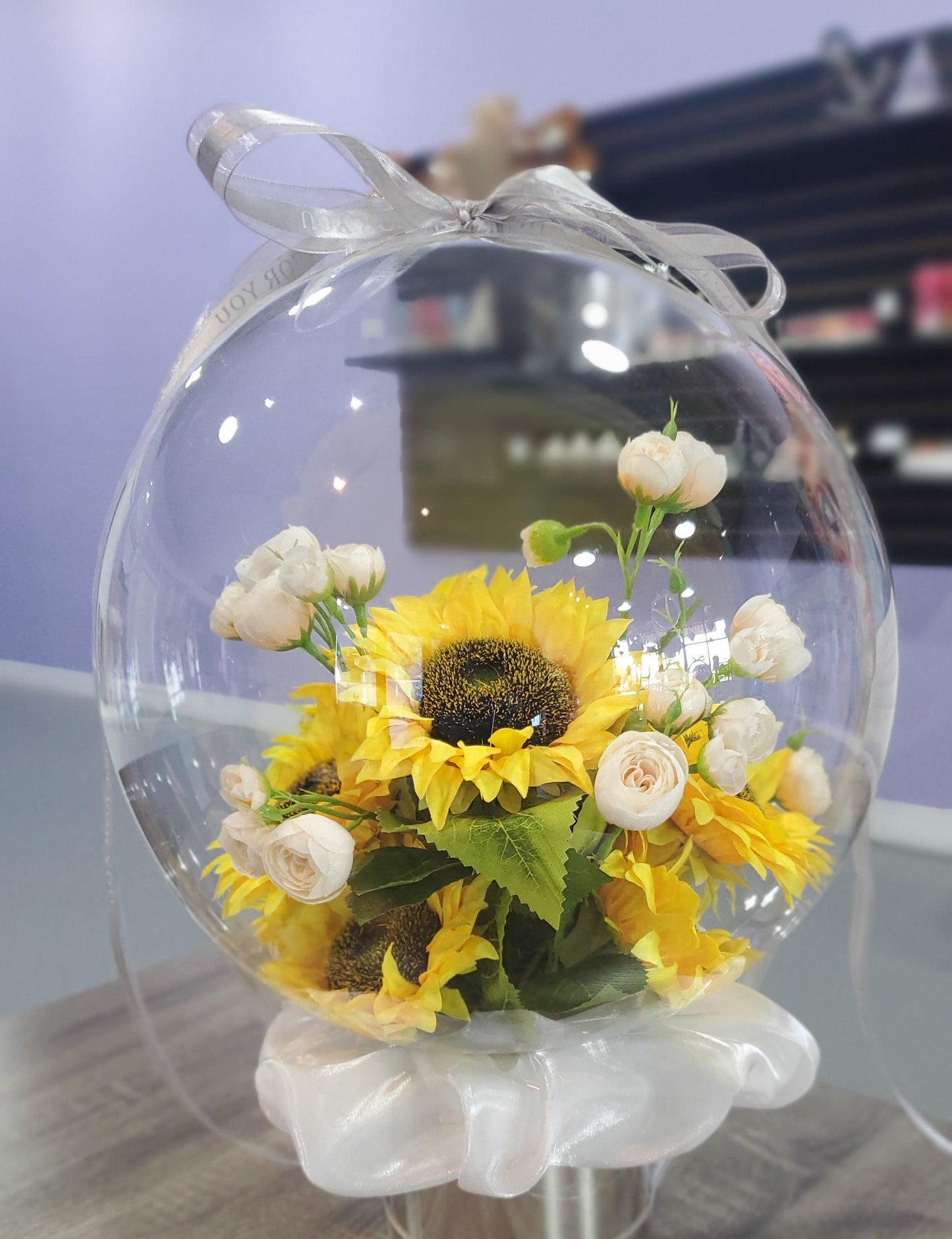 Sunflowers in Balloon