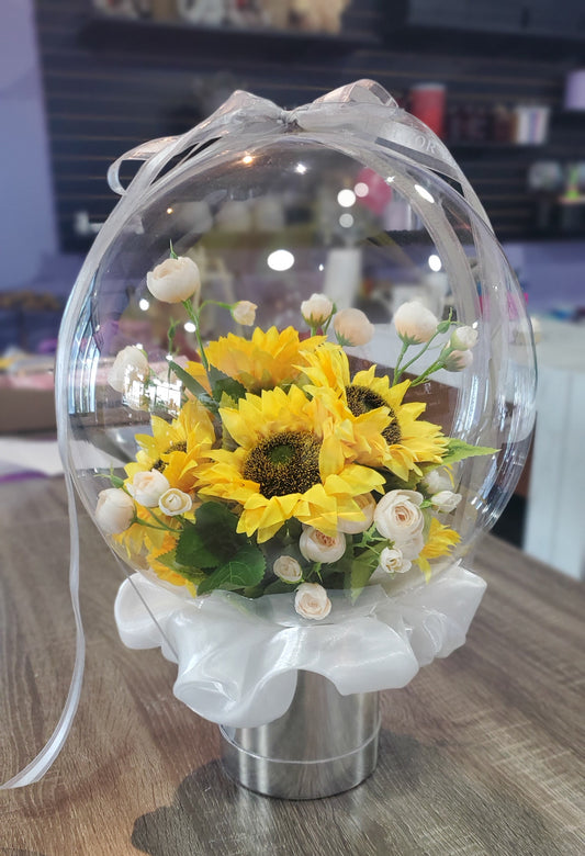 Sunflowers in Balloon