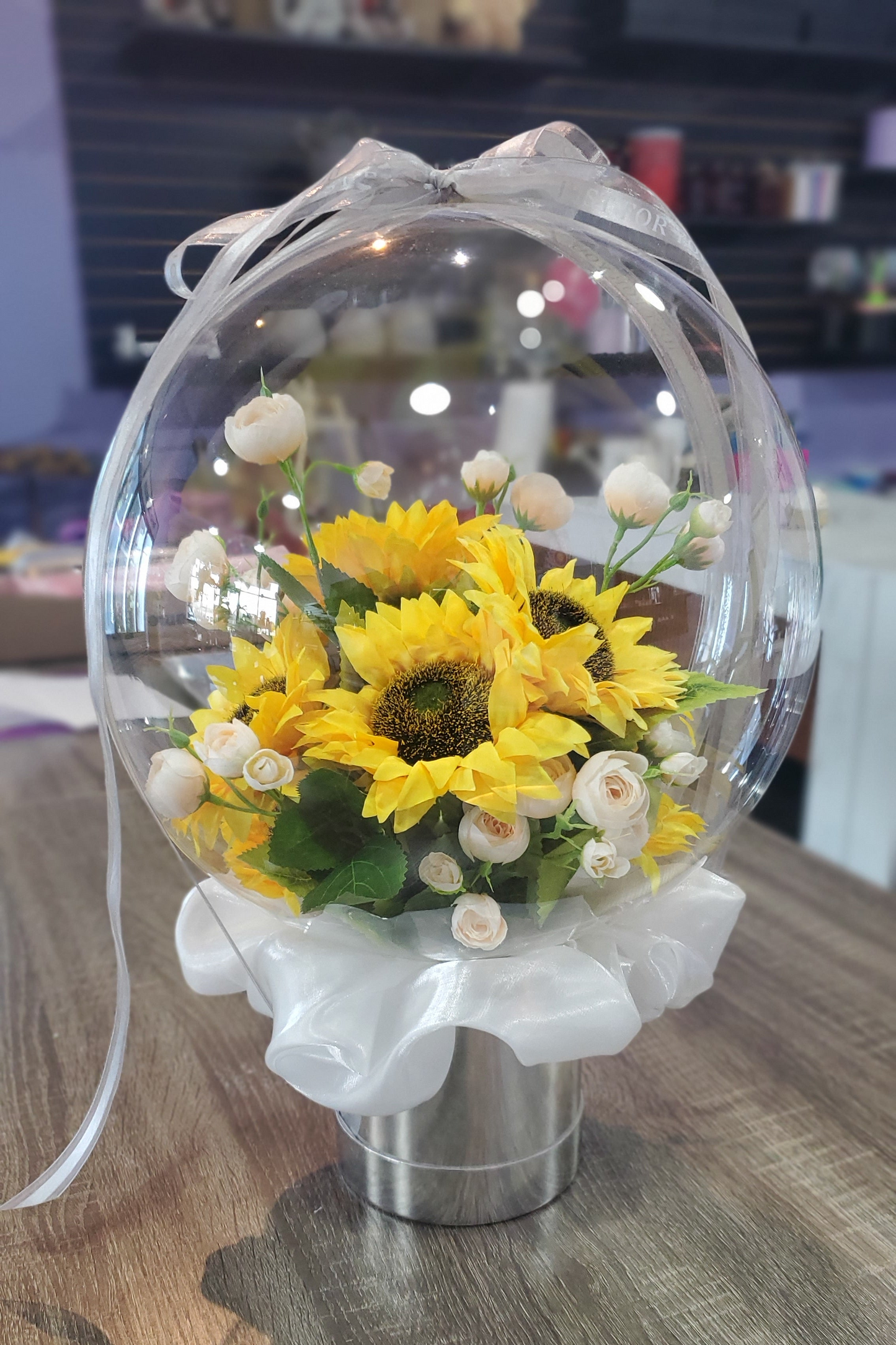 Sunflowers in Balloon