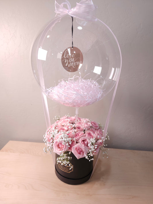Bloom Balloon / I Love You / Fresh Cut Flowers and Balloon Art
