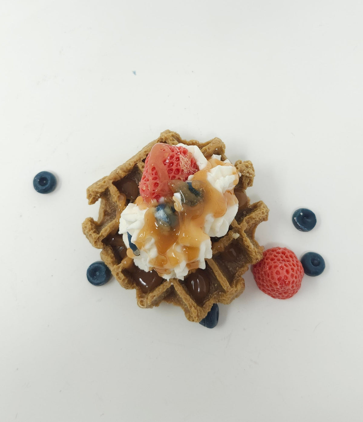 Maple Syrup Waffle Candle
